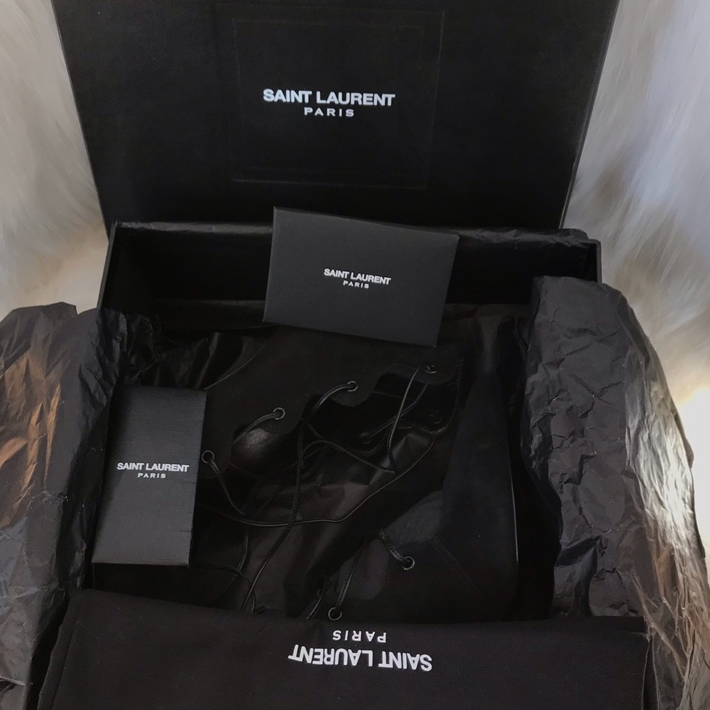 Saint Laurent lace up pump size 36 - Picture 8 of 8
